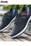 Shoes for Men Breathable Light Lace-up Flat Summer Classic Loafers Men Casual Vulcanized Shoes Tennis Shoe Men'