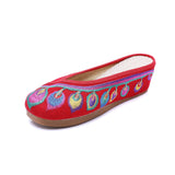 Breakj Sequined Nail Beads Pierced With Sandals In Women's Embroidered Cloth