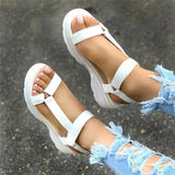 Big Size 43 Multi Colors Casual Shoes Beach Sandals Woman Flat Dropship Comfortable Sandals Female Light Sandalias De