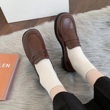 Women's loafers Shoes Mary Jane Shoes Oxfords loafers women Girls Japanese School Jk Uniform Lolita Shoes College Gothic