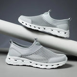 Walking Shoes for Men Ultralight Multi-functional Beach Wading Shoes Outdoor Mesh Breathable Hollow Lovers