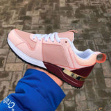 Women Sneaker Autumn Casual Breathable Suede Leather Platform Sport Shoes Fashion Running Walking Lace Up Ladies Shoes