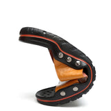 Men Slippers Genuine Leather Breathable Clogs Sandals Beach Classics Leather Slides Outdoor Flip Flops Plus Size Men
