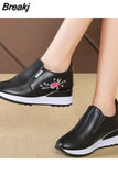 Casual Women Shoes Comfortable Sneakers Orthopedic Platform Outsole Footwear Walking Running Shoes Fashion Embroid