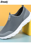 New Summer Men's Shoes Outdoor Casual Sneakers Lightweight Breathable Mens Loafers Slip-on New Men Shoes Zapatos