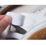 BEYARNEWomen Gladiator Sandals Shoes GenuineLeather Hollowout Flat Sandals Ladies Casual Softbottom Summer