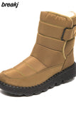 Women Boots Lightweight Winter Shoes Woman Waterproof Boots For Women Non-Slip Snow Boots Ladies Female Footwear Botas