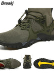 Breathable Hiking Shoes Large Size Men Casual Sneakers Outdoor Trail Trekking Mountain Climbing Sports Shoes For Man