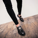 new Fashion men Dress Shoes Loafers Leather Oxford business Shoes for Men lace up Formal Mariage Wedding party Shoes