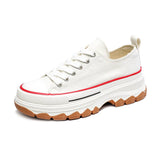 Chunky Platform Shoes for Women 2023 Spring Casual Sneaker Luxury Designer Shoes Girls Flats Sports Thick Bottom