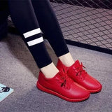 Leather Sports Plus Velvet Flat Bottom Ladies Round-toe Snow Boots Thick Waterproof Non-slip PU Warm Women's Cotton