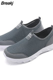 New Summer Men's Shoes Outdoor Casual Sneakers Lightweight Breathable Mens Loafers Slip-on New Men Shoes Zapatos