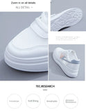 Vulcanized shoes sneakers women shoes solid color ladies flat shoes 2022 mesh women's sports comfortable breathable white