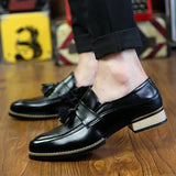 Men's Casual Shoes Fashion business dress Soft Moccasins Loafers High-Quality men Leather shoes Gommino Zapatos Chaussure