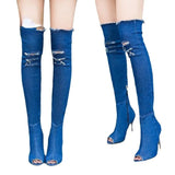 Women Thigh High Boots Women Thigh High Boots 2023 Winter Women Boots High Heels Tassel Boot Ladies Shoes Good Service