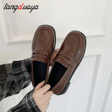 Women's loafers Shoes Mary Jane Shoes Oxfords loafers women Girls Japanese School Jk Uniform Lolita Shoes College Gothic