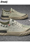 Men Shoes Comfortable All-match Sneakers Old Beijing Cloth Breathable Ice Silk Casual Sports Flats