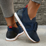 Knitting Flat Sneakers Woman Lightweight Slip On Walking Running Shoes for Women Spring Autumn 2024 Tenis