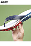 Hombre High-Quality Full Palm Air Cushion Slippers Designer Sandals Flip Flops Man Home Casual Shoes Luxury