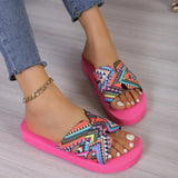 Flat Women's Shoes Beach Sandals Outdoor Casual Slippers Large Size Women Sandals Flip Flops