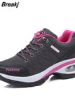 shoes woman 2023 new air cushion sneakers women shoes breathable mesh ladies shoes tenis feminino lace-up women