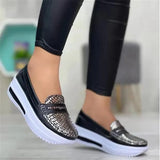 Spring New Platform Comfortable Women Sneakers Fashion Thick Bottem Casual Shoes Women Increase Vulcanize Shoes Plus