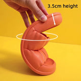 Women's Soft Sole Cloud Slippers Summer Beach Thick Platform Slipper Sandals Women Korean Eva Slippers for Home Flip Flops
