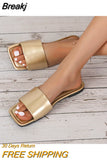 Slippers New Roman Casual Flat Slippers Outside Wear Seaside Beach Flip-Flops Plus Size 42 Womans Shoes Zapatos De