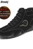 Men Boots Casual Leather Luxury High Top Sneakers Luxury Loafer Shoes for Men Motorcycle Ankle Boots 2023 New In