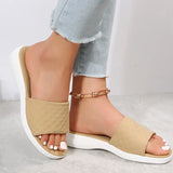 Women Sewing Slippers Casual Sandals Shoes for Women Summer New Platform Fashion Comfort Beach Slippers Sandalias Plus