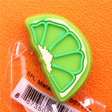 Candy Croc Charms Original Cute Grapes Chocolate Ice Cream Fried Chicken Shoe Accessories Lemon Apple Clog Decoration