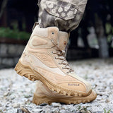 Men's Military Boot Combat Mens Ankle Boot Tactical Army Boot Male Shoes Work Safety Shoes Motocycle Boots Big Size 46