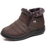 Women Boots Super Warm Winter Shoes For Women Ankle Boots Waterproof Snow Botas Mujer Short Black Low Heels Winter Boots