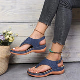 fashion wedge heel women's sandals summer women's light high heels beach sandals women's slope heels