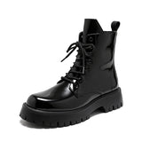 Breakj Martin Boots Male Autumn And Winter Long Tube Overalls Net Red High Street Soft Leather British Yuppie Male Boots