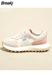 Women's Summer Running Shoe 2023 Luxury Brand Casual Shoes for Women Mesh Breathable Platform Designer Pink Women's