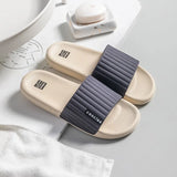Mute Sippers Men Platform Shoes EVA Soft Indoor Home Slides For Men Non-slip Summer Sandals Couples Bathroom Shoes
