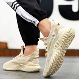 Shoes For Men Mesh Breathable Platform Sole Sneakers For Men Top-quality Vulcanized Shoes Free Shipping Men's Shoes