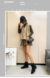 Classic Chelsea Boots for Woman Real Suede Pointy toe Wedges heel Ankle Boots Simple Comfortable Cowboy Boots