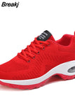 New Sneakers Women Shoes Mesh Breathable Flat Anti-Slip Woman Sneaker Outdoor Trainer Female Zapatos De Mujer Sport