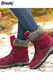 Women Boots High Quality Comfortable Winter Long Boots Shoes Woman Keep Warm Waterproof Platform Snow Boots Botas