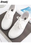 2023 Summer New White Sneakers for Women Comfortable Soft Solid Color Simple Women Casual Shoes Sneaker Women's