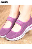 Women 2023 New Fashion Hollow Running Women's Shoes Comfort Light Casual Shoes Women Loafers Non Slip Zapatos