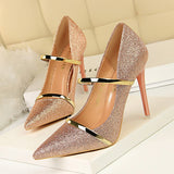 Women Fashion Dancing High Heels Comfortable Wedding Shoes Sexy Pump high quality Female Pumps Heel Party beautiful