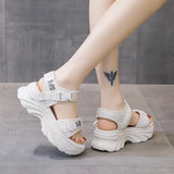 Fashion Platform Sandals for Women Summer 2023 Thick Bottom Womens Walking Sandals Chunky Non Slip Beach Shoes