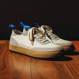 Summer Sneakers Men Casual Shoes Breathable Ice Silk Men Shoes Walking Platform Footwear Vulcanized White