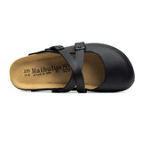 2023 New Summer Women Cork Slippers Buckle Non-slip Casual