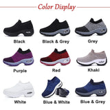 Women's Casual Sneakers Summer Comfort Mesh Running Shoes Breathable Cushion Black Sneakers for Women 2023 Student
