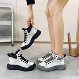 Running Shoes for Women 2023 Authentic Leather Platform Sneakers Femme Flats Tennis Female Casual Sports Girls