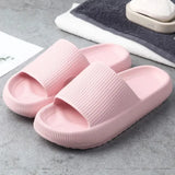 Leopard Thick Platform Slippers for Women Home Couple Soft Sole Slide Sandals Woman 2023 Summer Beach Flip Flops